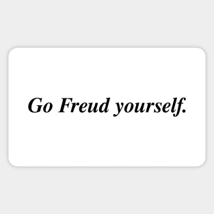 Go Freud yourself. Sticker